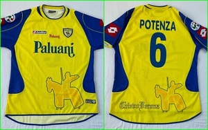 NEW Lotto POTENZA #6 CHIEVO VERONA 2004/05 MATCH WORN Football Shirt Jersey XL - Picture 1 of 24