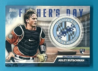 2023 Topps Series 2  Blue Father’s Day  # FD-AR Adley Rutschmsn Orioles Rookie - Image 1 of 2