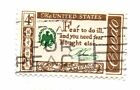 US 4 Cent Benjamin Franklin Credo Postage Stamp 1960 Scott 1140 Used (a4)
