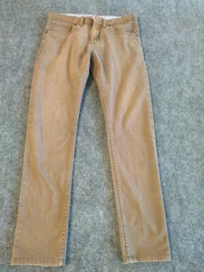 Polo by Ralph Lauren UniSex Adults Skinny Distress Jeans Brown 30" W 29L - Picture 1 of 12