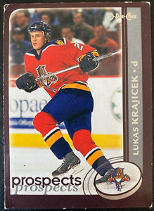 Lukas KRAJICEK 2002-03 Prospects OPC #284 Florida Panthers