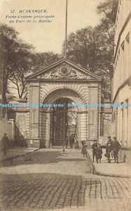 R615453 57 Dunkerque Porte dentro principale du Parc de la Marine P T Dunkerque - Imagen 1 de 4