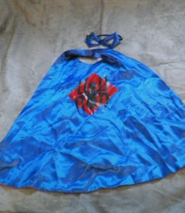 Capa y máscara de superhéroe reversible Dress-UP azul y rojo 2-n-1 araña y estrella - Imagen 1 de 10