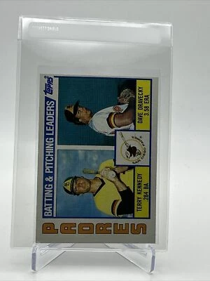 1984 Topps Padres Leaders/Checklist Baseball Card #366 NM-Mint FREE SHIPPING - Image 1 of 3