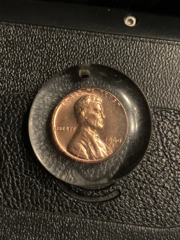 Rare 1960 D Liberty Lucky Penny Cover