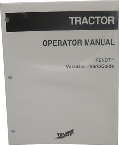 Fendt VarioDoc-VarioGuide Operator Manual