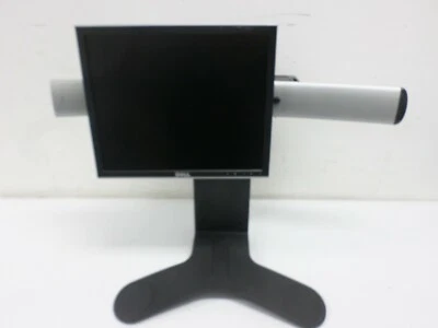 Dell 1708FPb 17" Monitor UltraSharp VGA DVI LCD Flat Screen w/ Ergotron Stand - Image 1 of 4