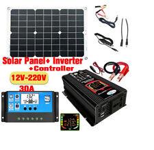 6000W Kit De Panel Solar Potencia completa generador solar de 12V 220V 30A conjunto de cuadrícula de casa