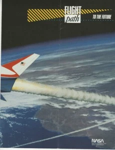 SPACE Brochure (1987) NASA "Flight Path To The Future" - Bild 1 von 8