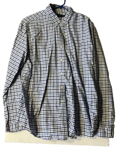 Polo Ralph Lauren Para Hombres 2XL Camisa Oxford Cuadros Poni Azul Guinga XXL TTG - Imagen 1 de 7