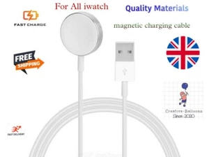 Magnetic Charging  Charger Cable For Apple Watch iWatch 6/5/4/3/2 38 42 44MM - Picture 1 of 7