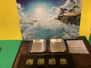 The Legend of Zelda Tears of the Kingdom poster Pin badge, Japan Limited 2Plate - Picture 1 of 10