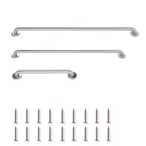 3 Pack Shower Grab Bar Stainless Steel Available in 18" 36" 42" Hold Upto 400 lb - Picture 1 of 14