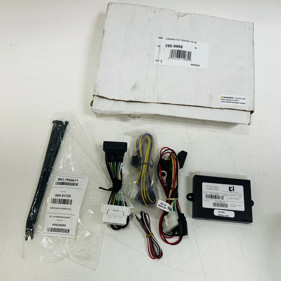 ROSTRA 250-9666 CRUISE CONTROL KIT 2020-2024 FORD TRANSIT, Missing 12V Power Sup - Image 1 of 4