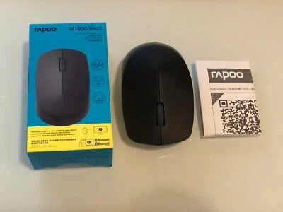 Rapoo Mouse M100g Silent Bluetooth  1300 DPI, Multi-Mode         (b) - Image 1 of 4