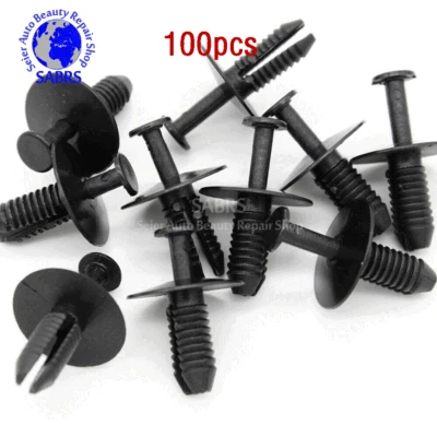 Retenedor de clip de remache para umbral de puerta de parachoques 51118174185 100 un. para BMW E38 E39 E46 Foto 1 de 4