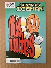 Astonishing Iceman #1 - #5 Complete Set Fall Of X X-Men Marvel Comics Spider Man