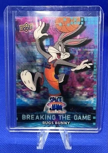 2021 Upper Deck Space Jam 2 - BUGS BUNNY 3D Lenticular 3D-11 Breaking The Game - Picture 1 of 2