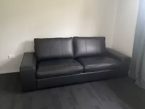 BRAND NEW 3 Seater Leather Lounge! - Picture 1 of 5
