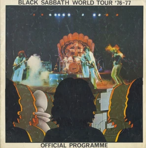 Black Sabbath 1976-77 Tour Konzertprogramm Tourbuch - Bild 1 von 4