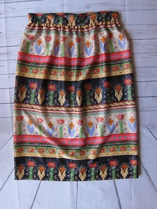"Falda floral vintage para mujer de 30"" x 28" - Imagen 1 de 5