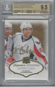EVGENY KUZNETSOV 2015-16 THE CUP SIGNATURE RENDITIONS #SR-EK BGS 9.5/AU 10 - Picture 1 of 1