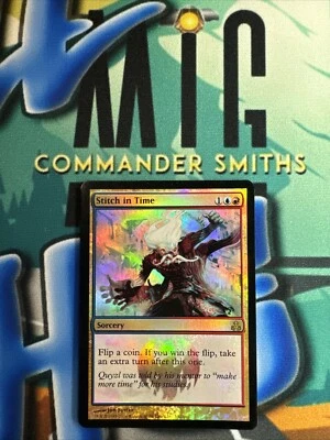 Stitch in Time ✨ FOIL ✨ MTG NM Near Mint to LP Light Play Guildpact (132) - Image 1 of 2