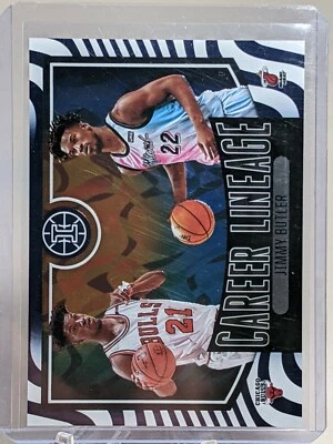 2020-21 Panini Illusions Jimmy Butler Career Lineage NUMBERED /149 SP - Image 1 of 4