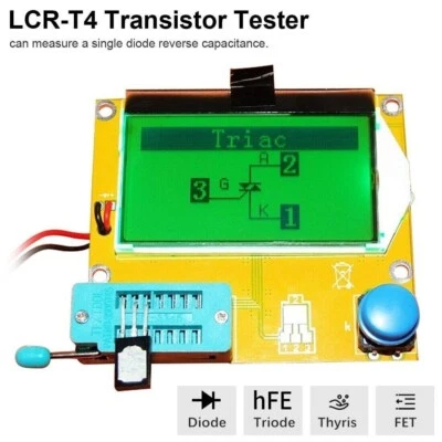 Tester Multimetro LCR-T4 Resistori Induttanze Condensatori Transistor Mos Triac