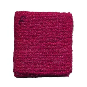 Polsino Fascia da polso tergisudore tinta unita rosa con glitter - Foto 1 di 1