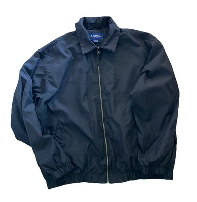 Chaqueta negra vintage Catalina Outerwear para hombre LT grande y alta Foto 1 de 4