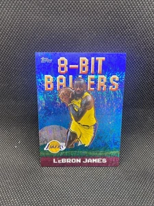 2025-26 Topps Basketball LeBron James 8-bit Ballers SP Holo Foil parallel Lakers - Picture 1 of 2