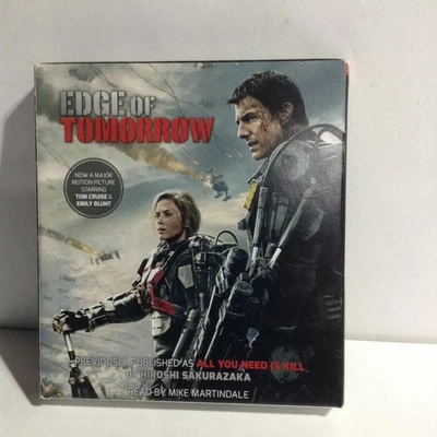 Edge of Tomorrow Audiobook 6 CDs Science Fiction ALL YOU NEED IS KILL - Image 1 of 4