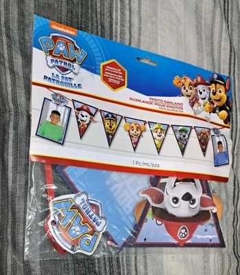 Paw Patrol - Guirnalda Fotográfica Decoración Fiesta Cumpleaños Nueva Precintada  Foto 1 de 3