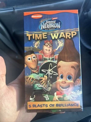Adventures of Jimmy Neutron Boy Genius Time Warp 2003 Sealed/ripped up top shown - Image 1 of 4