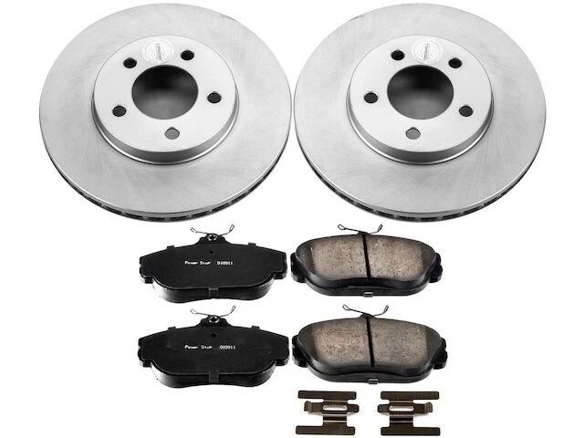 Kit de pastillas de freno delanteras y rotor para Mercury Sable 1994-2000 1995 1996 1997 VY573GM Foto 1 de 1