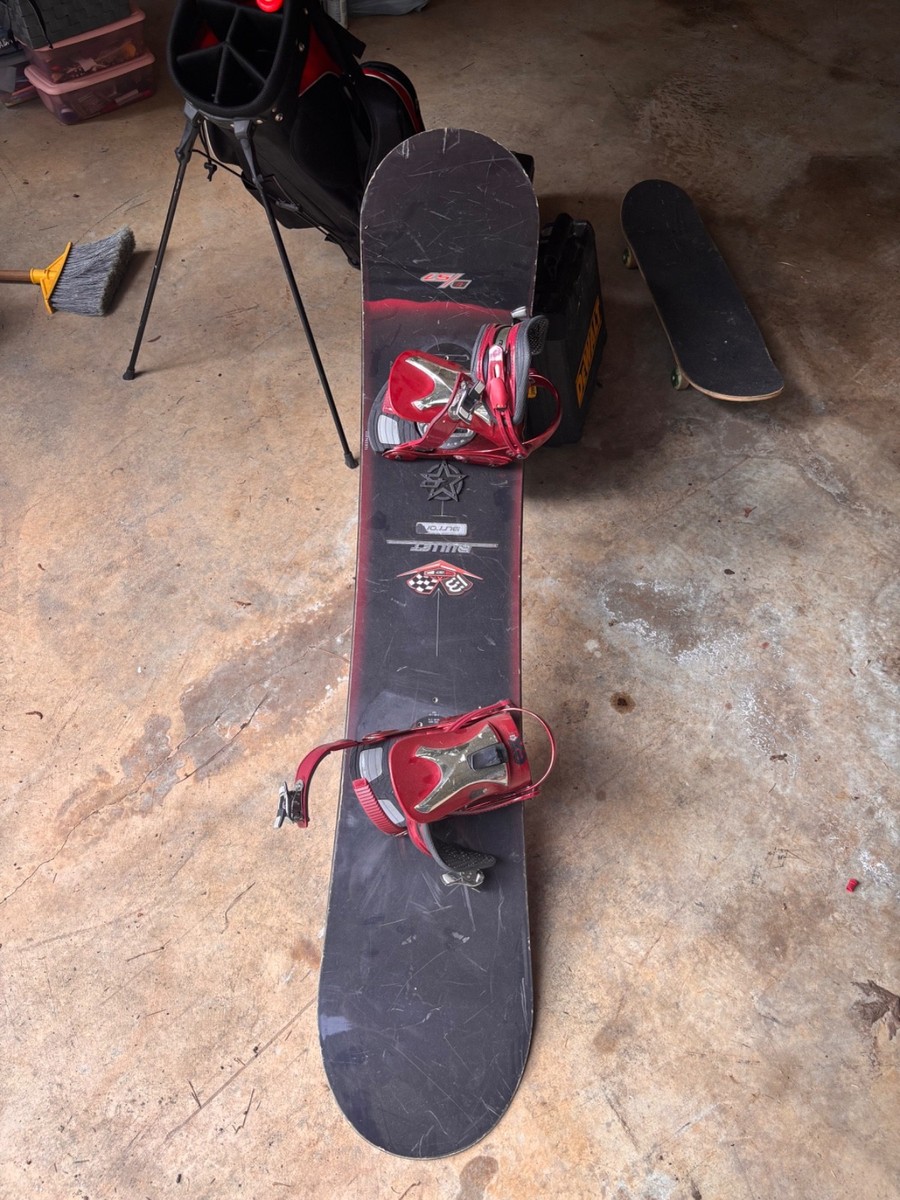 BURTON - momo　BURTON CARA BETH BURNSIDE 140cm Burton Snowboard By Cara-Beth Burnside 140cm & A CAT! Rare