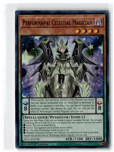 2022 Legendary Duelists: Season 3 Performapal Celestial Magician #LDS3-DE130 - Bild 1 von 2