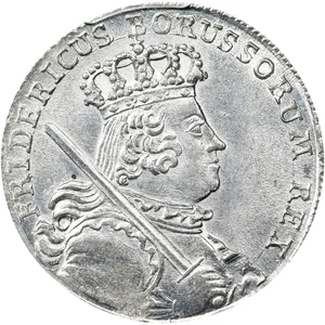 1756 B  German States Silesia 18 Kreuzer, NGC MS 63, KM-969.2, Germany - Picture 1 of 4