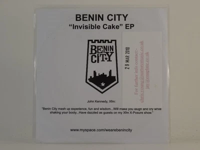 BENIN CITY INVISIBLE CAKE (H1) 6 Track Promo CD Single including White Sleeve BE - Image 1 of 4