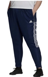 NWT Adidas Tiro Pants Women’s Plus Sz 4X Black White AeroReady Soccer Training - Picture 1 of 9