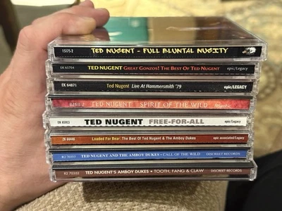 Ted Nugent (8 Compact Disc Lot)some Amboy Dukes/OOP/Rare/Cds Are Used Excellent! - Image 1 of 4
