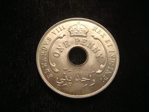 BRITISH WEST AFRICA. EDWARD VIII. PENNY 1936 KN - Bild 1 von 2