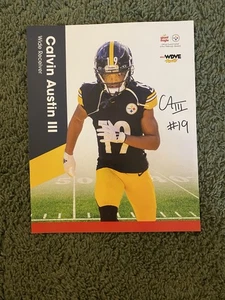 Calvin Austin III signed Autogramm Foto Pittsburgh Steelers - Bild 1 von 2