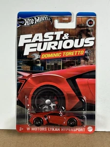 Hot Wheels Fast & Furious Dominic Toretto W Motors Lykan Hypersport 3/5 Rarität - Bild 1 von 3