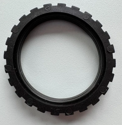 Goma negra para neumáticos KNEX # 20 - 1,625 pulgadas  Piezas y piezas estándar K'nex #91975 Foto 1 de 4