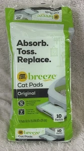 Tidy Cats Breeze Cat Pads 10 Refills New - Picture 1 of 4