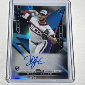 DYLAN CESS WHITE SOX 2020 TOPPS FINEST FIRST ROOKIE ON CARD AUTO - Foto 1 di 2