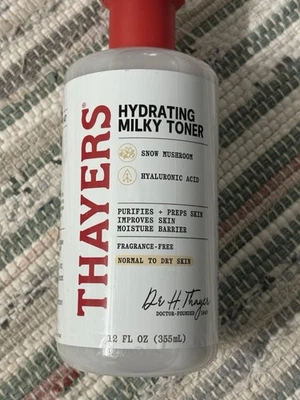 Thayers Milky Face Toner with Snow Mushroom and Hyaluronic Acid - Natural 355 ml - Image 1 of 4