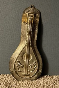 Antique Vintage ANTON REICHE MANDOLIN CHOCOLATE MOLD. 8 1/2' tall - Picture 1 of 2